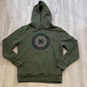 Hurley Olive Green Surf Hoodie